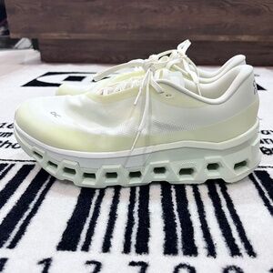 On Cloudmonster 2 X PAF Limited Edition Running Shoes - Seedling White